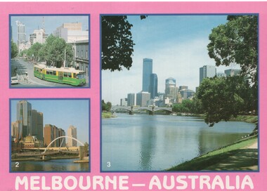 Melbourne views including trams