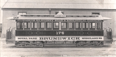 Photograph - Bogie cable car 176, c1910