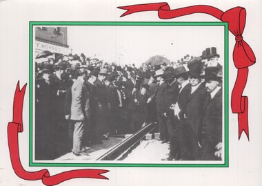 Ephemera - Christmas Card, Peter Duckett, c1990