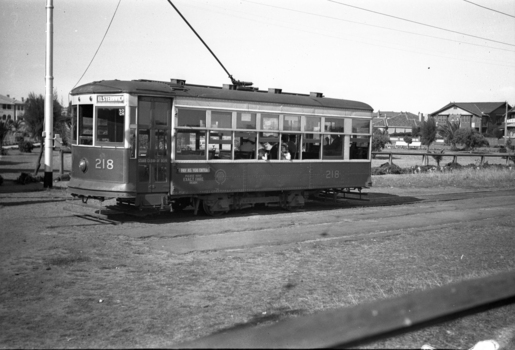 X 218 at Point Ormond terminus