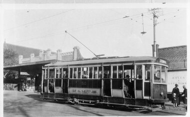 G class tram 50 at Elsternwick Station