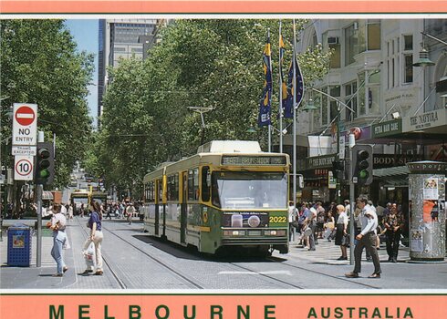 B class 2022 in Bourke St Mall