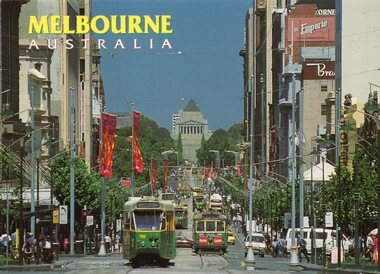 Swanston St from about Lonsdale St