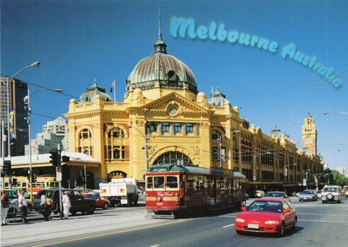 City Circle tram, SW6 909, eastbound in Flinders St