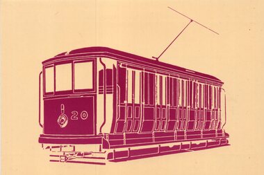 VR20, one of the enclosed Toastrack trams