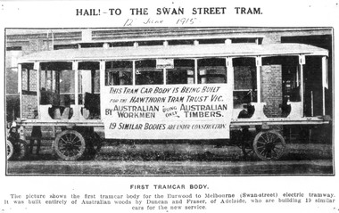 "Hail to the Swan St Tram"