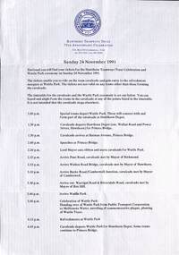 75th Anniversary of the Hawthorn Tramways Trust,