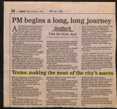 "Trams: making the most of the city's assets", "Protesters turn out in support of W class trams in Fitzroy", "Save Trams"