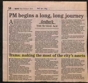 "Trams: making the most of the city's assets", "Protesters turn out in support of W class trams in Fitzroy", "Save Trams"