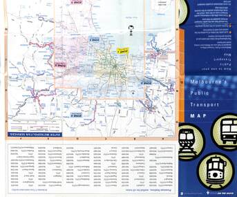 "Melbourne's Public Transport Map"