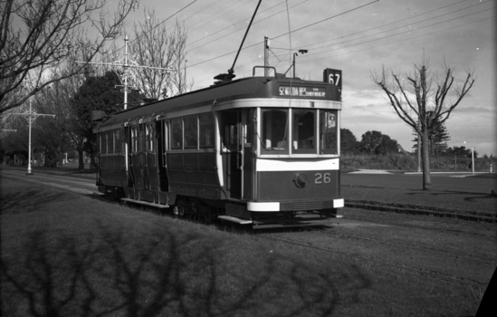 Set of 2 - Maximum Traction bogie trams Dandenong Road.