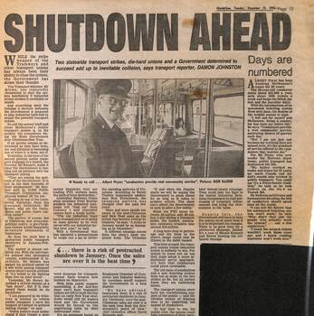"Shutdown Ahead"