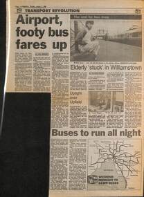"The end for two lines", "Safety at risk - Union", "Buses to take over from 8pm"