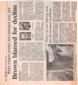 "Brown blamed for decline"