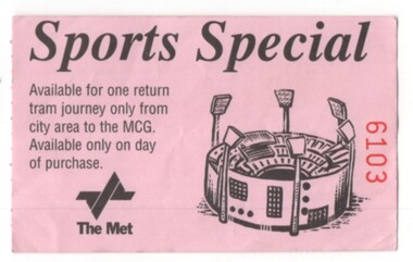 Met Ticket - Sports Special Ticket