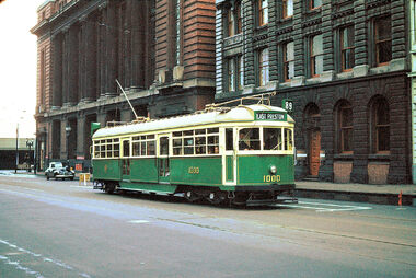 W6 1000 on the opening day of the service in Bourke St
