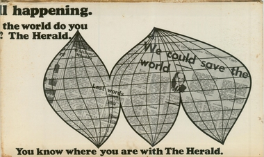 "You know where you are with The Herald", "Do a good turn today"