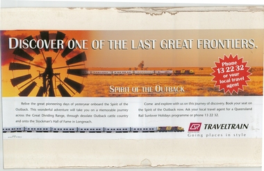 "Discover one of the last great Frontiers"