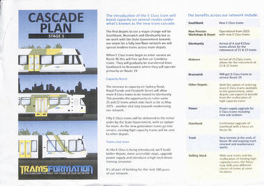 "Cascade Plan Stage 1 - Tramsformation"