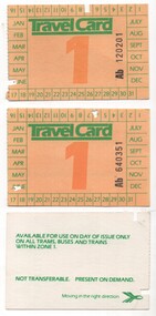 Set of 3 The Met travel cards,