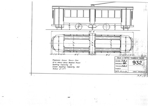 "Proposed Single Truck car"