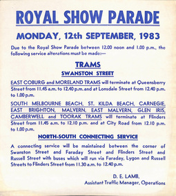 "Royal Show Parade"