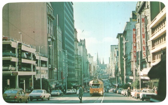 PCC 1041 westbound in Bourke St