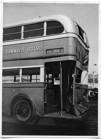Photograph - Black and White photograph, Melbourne & Metropolitan Tramways Board (MMTB), late 1940's