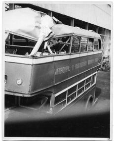 Photograph - Black and White photograph, Melbourne & Metropolitan Tramways Board (MMTB), late 1940's
