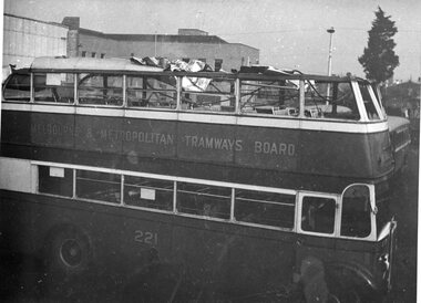 Photograph - set of 3 Black and White photographs, Melbourne & Metropolitan Tramways Board (MMTB), Jun. 1948