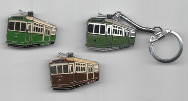 Ephemera - Badge, Tramway Museum Society of Victoria (TMSV), c1990