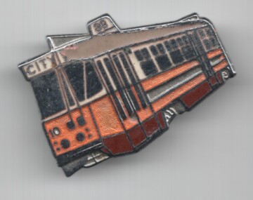 Ephemera - Badge, Tramway Museum Society of Victoria (TMSV), c1990