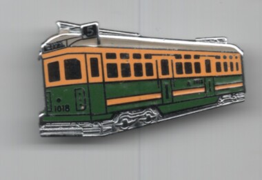 Ephemera - Badge, Tramway Museum Society of Victoria (TMSV), c1990