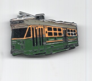 Ephemera - Badge, Tramway Museum Society of Victoria (TMSV), c1990