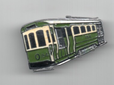 Ephemera - Badge, Tramway Museum Society of Victoria (TMSV), c1990