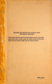 "Comparison between service requirements using two bogie trams and a mixed fleet of three bogie articulated trams and two bogie trams."