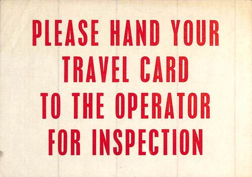 Travel cards