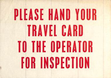 Travel cards