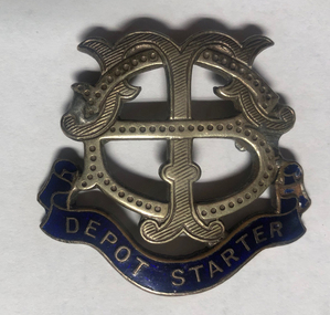Uniform - Badge, K G Luke Melbourne, mid 1950's?