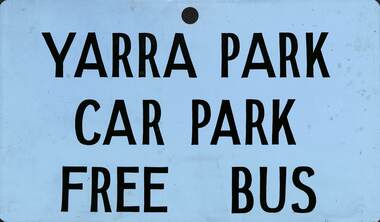 "Yarra Park Car Park Free Bus"