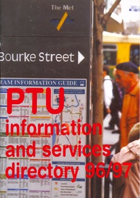 "PTU information and services directory 96/97" - cover