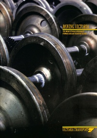 Moving Victoria - the 1987-88 Forward Look and Transport Budget" - cover