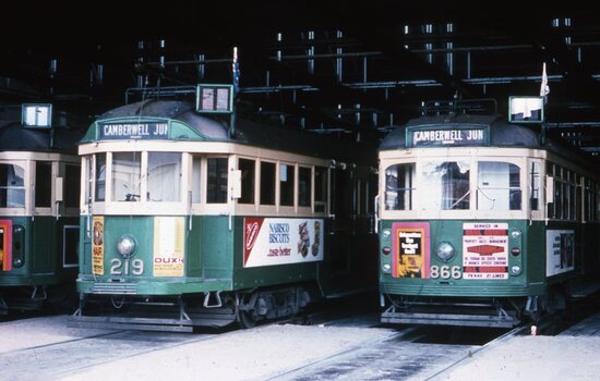 W2 219 and SW6 866 Camberwell Depot