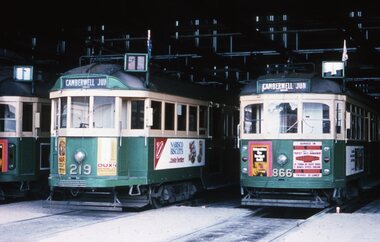 W2 219 and SW6 866 Camberwell Depot