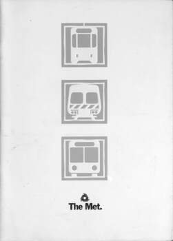 Informaion booklet / folder - The Met - cover