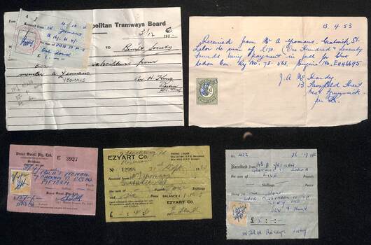 Personal Papers in a Benson & Hedges tin - sheet 2 of 2