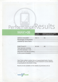 "Performance Results M>08"