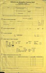 "Traffic employees accident report - Collisions trams" - page 1 of 4