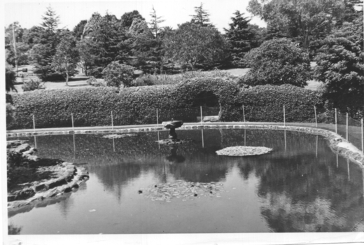 one of the water features