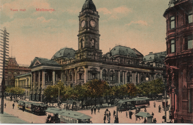 "Town Hall Melbourne"
